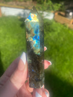 Load image into Gallery viewer, High Quality Labradorite Towers - You Choose

