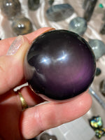 Load image into Gallery viewer, Rainbow Obsidian Sphere F
