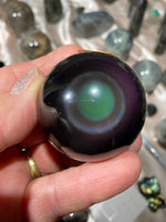 Load image into Gallery viewer, Rainbow Obsidian Sphere F
