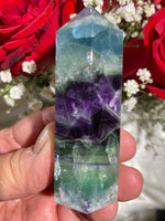 Load image into Gallery viewer, Rainbow Fluorite  Tower (FTEE)
