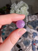 Load image into Gallery viewer, Kunzite Mini Sphere (1 piece)
