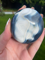Load image into Gallery viewer, Orca Agate Palmstone - You Choose
