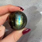 Load image into Gallery viewer, Labradorite Sphere - B

