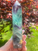 Load image into Gallery viewer, Rainbow Fluorite Towers - You Choose
