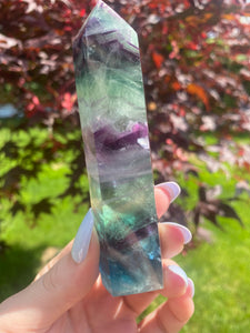 Rainbow Fluorite Towers - You Choose
