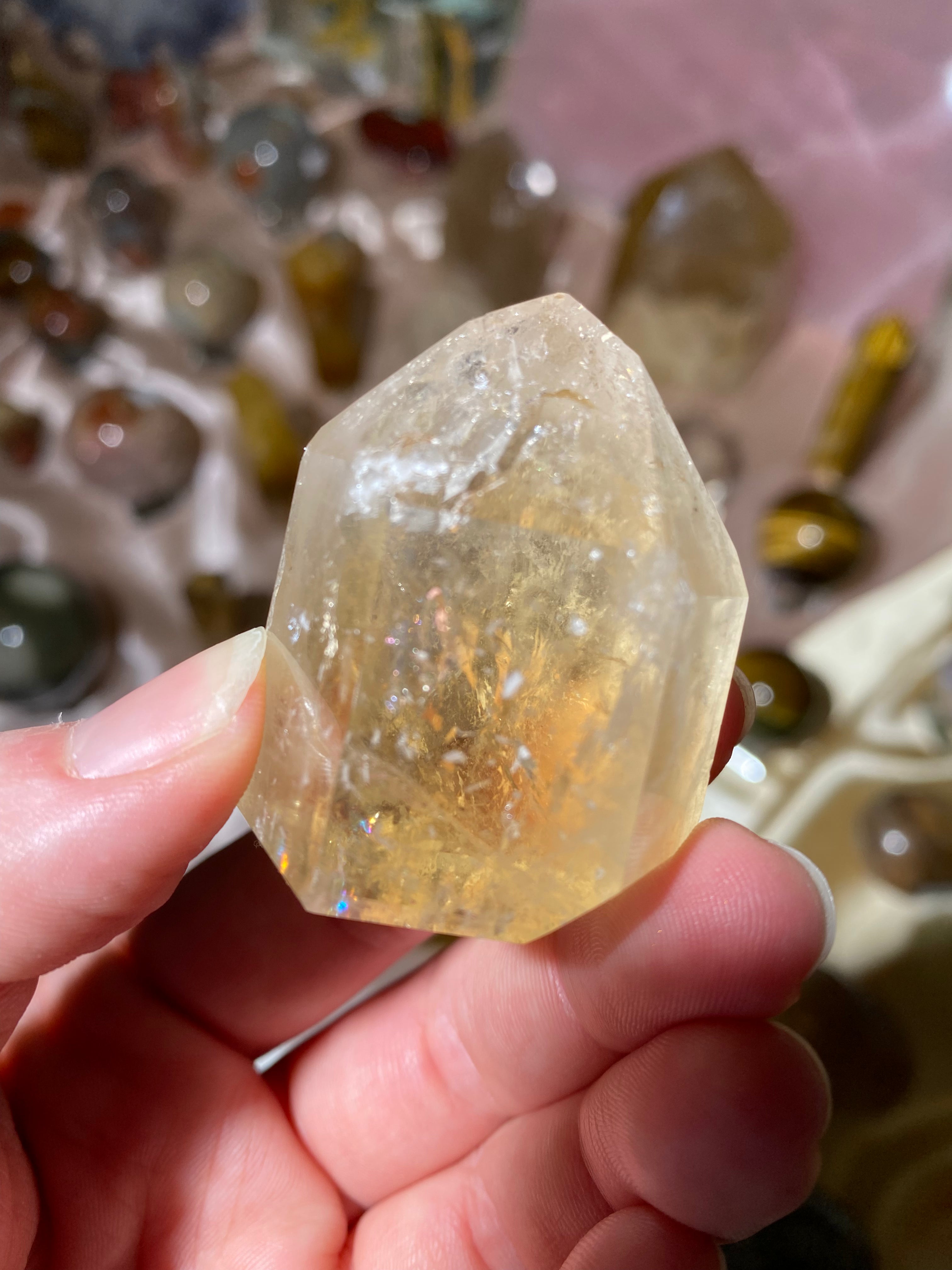 Natural Brazilian Citrine Tower (BH)
