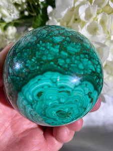 Malachite Sphere (MAA)