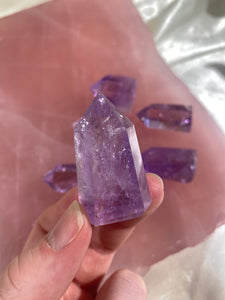 High-Quality Small Amethyst Tower (1 piece)