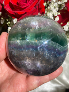 XL Mica-Included Fluorite Sphere (A)