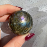 Load image into Gallery viewer, Labradorite Sphere - I
