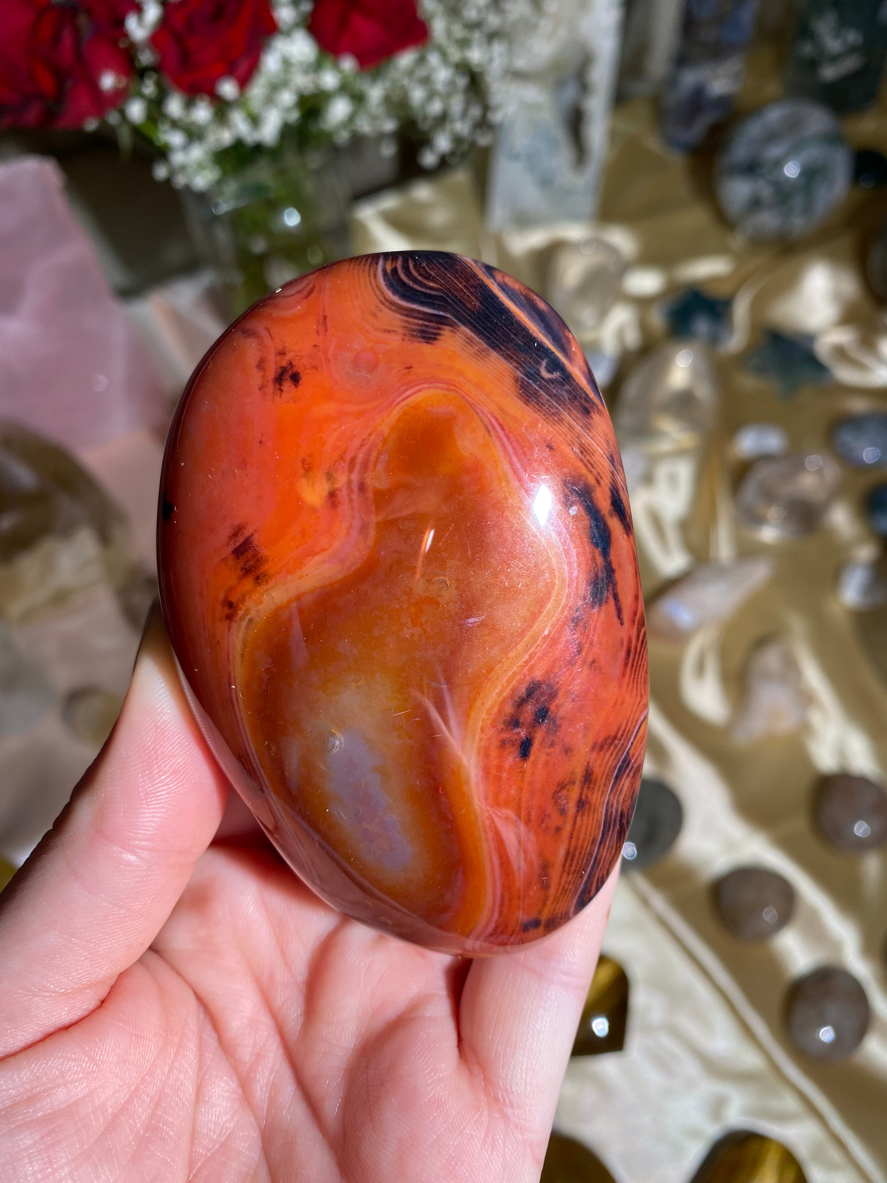 Sardonyx Palmstone
