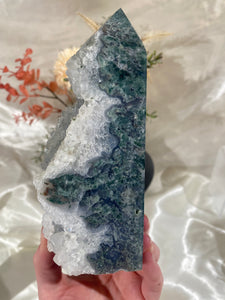 XL Moss Agate Tower (XLMA17)