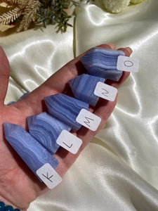 Blue Lace Agate Tower - You Choose