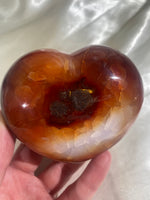 Load image into Gallery viewer, Large Carnelian Heart (CAH12)
