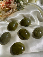 Load image into Gallery viewer, Green Opal Palm Stone
