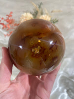 Load image into Gallery viewer, XL Carnelian Sphere (CAS14)
