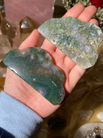 Load image into Gallery viewer, Moss Agate Cloud - You Choose
