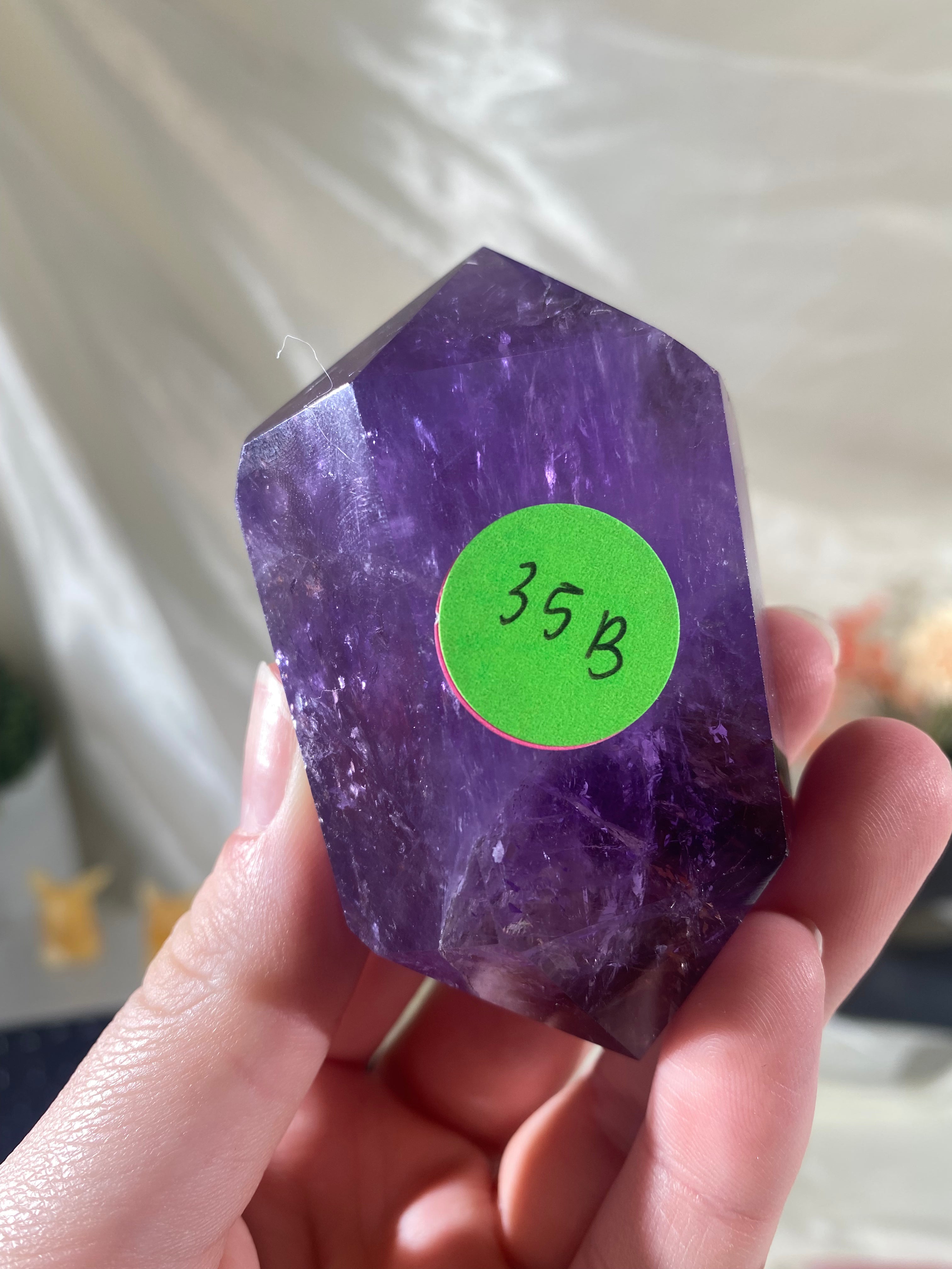 Grape Jelly Amethyst Double Terminated Points - You Choose