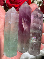 Load image into Gallery viewer, Magenta Fluorite Tower (1 piece)
