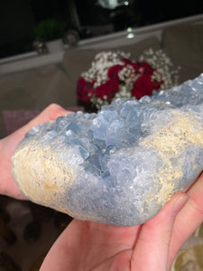 XXL Celestite Heart (10+ lbs)