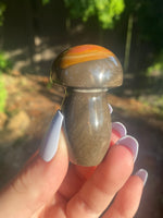 Load image into Gallery viewer, Polychrome Jasper Mushroom - You Choose

