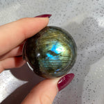 Load image into Gallery viewer, Labradorite Sphere - D
