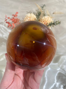 XL Carnelian Sphere (CAS14)