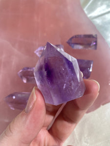 High-Quality Small Amethyst Tower (1 piece)