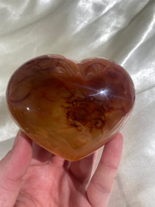 Large Carnelian Heart (CAH17)
