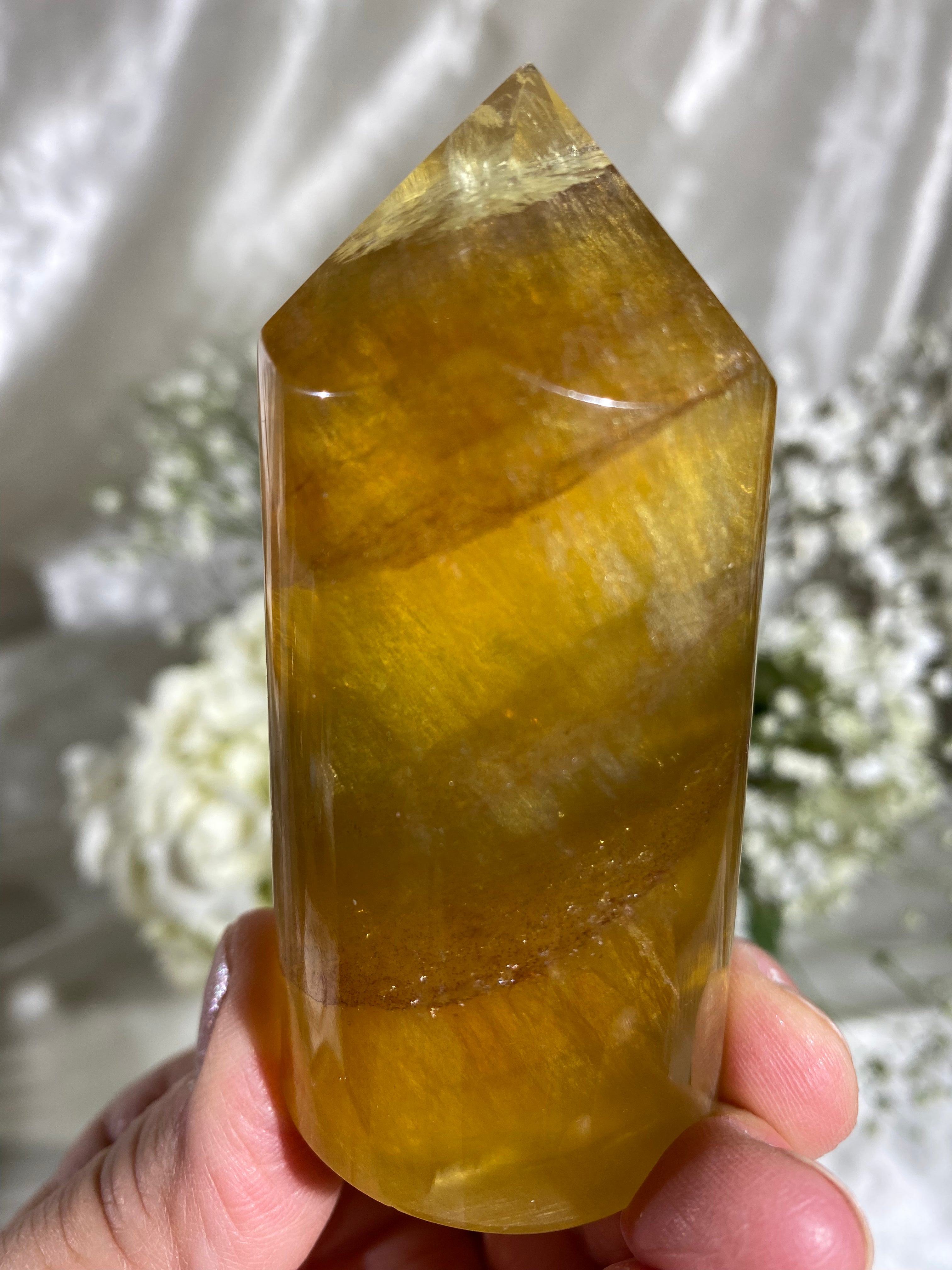 Yellow Fluorite Cylinder Tower (YCT) D