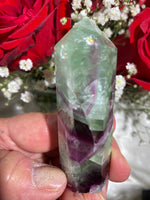 Load image into Gallery viewer, Rainbow Fluorite  Tower (FTCC)
