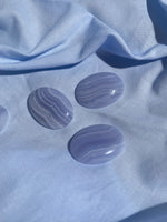 Load image into Gallery viewer, Blue Lace Agate Cabochon
