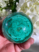 Load image into Gallery viewer, Malachite Sphere (MAA)
