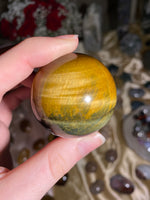 Load image into Gallery viewer, High Quality Tigers Eye Sphere (TE)1
