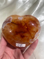 Load image into Gallery viewer, Large Carnelian Heart (CAH5)
