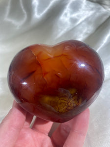 Large Carnelian Heart (CAH12)