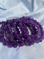 Load image into Gallery viewer, Stretchy Amethyst Bracelet
