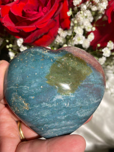 Sea Jasper Heart (OJH)6 F