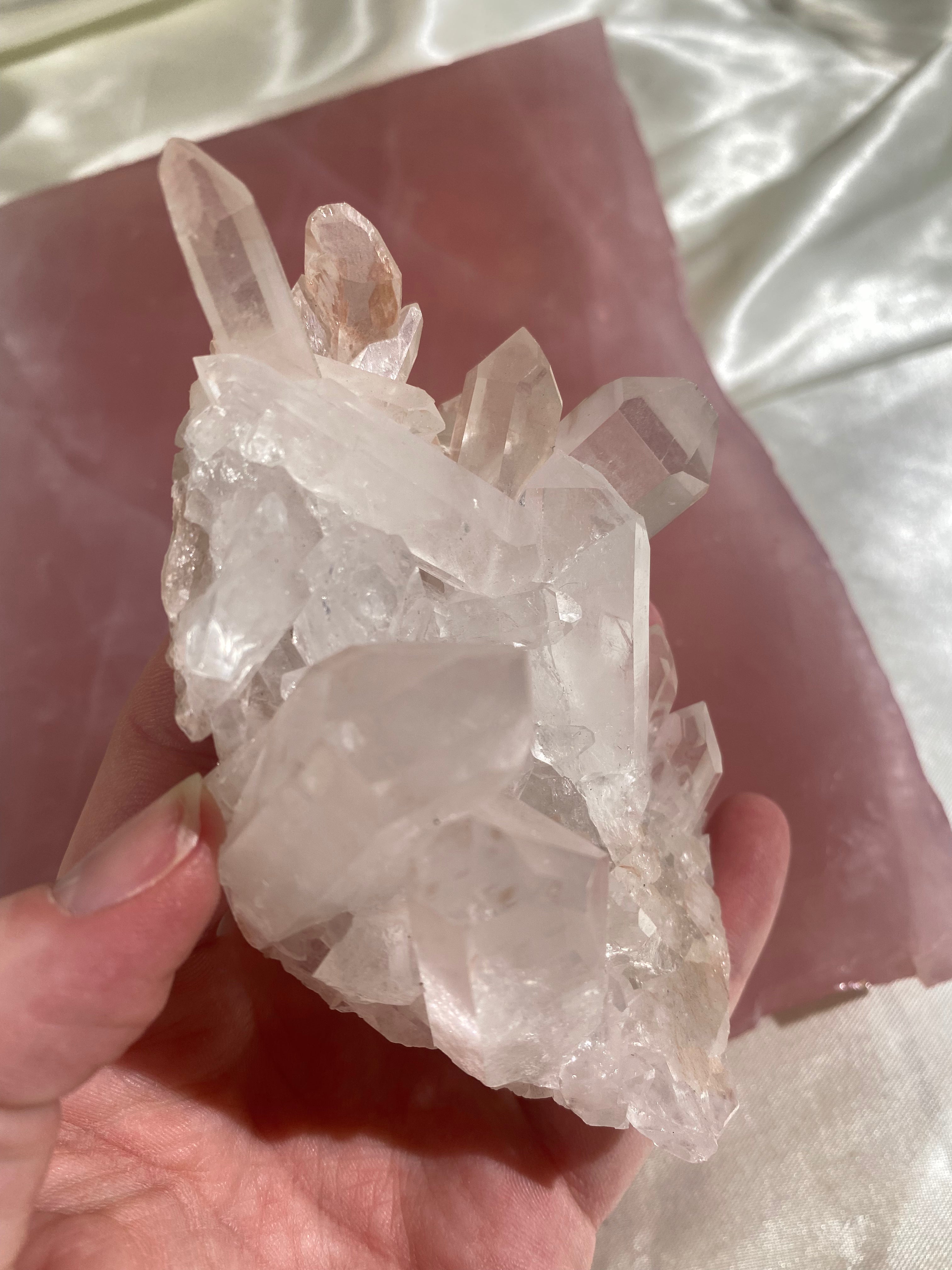 Clear Quartz Cluster (CQC7)