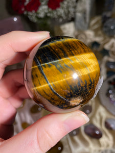 High Quality Tigers Eye Sphere (TE)A
