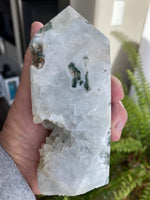 Load image into Gallery viewer, Moss Agate Tower (XLMA20)
