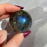 Load image into Gallery viewer, Labradorite Sphere - TG
