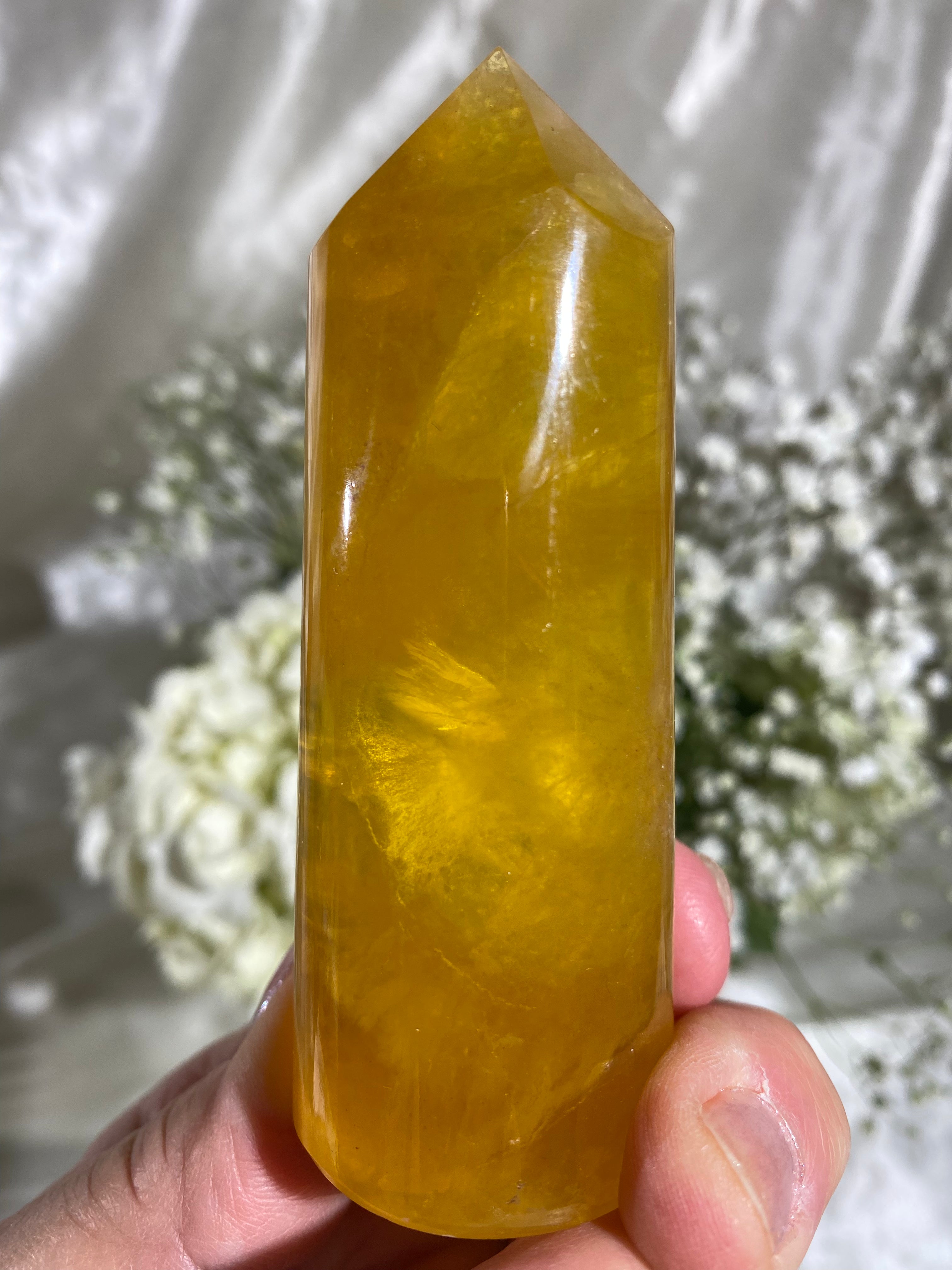 Yellow Fluorite Cylinder Tower (YCT) C