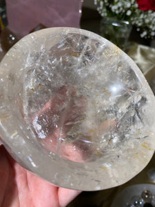 Large Clear Quartz Bowl (CBQA)