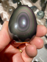 Load image into Gallery viewer, Rainbow Obsidian Egg K
