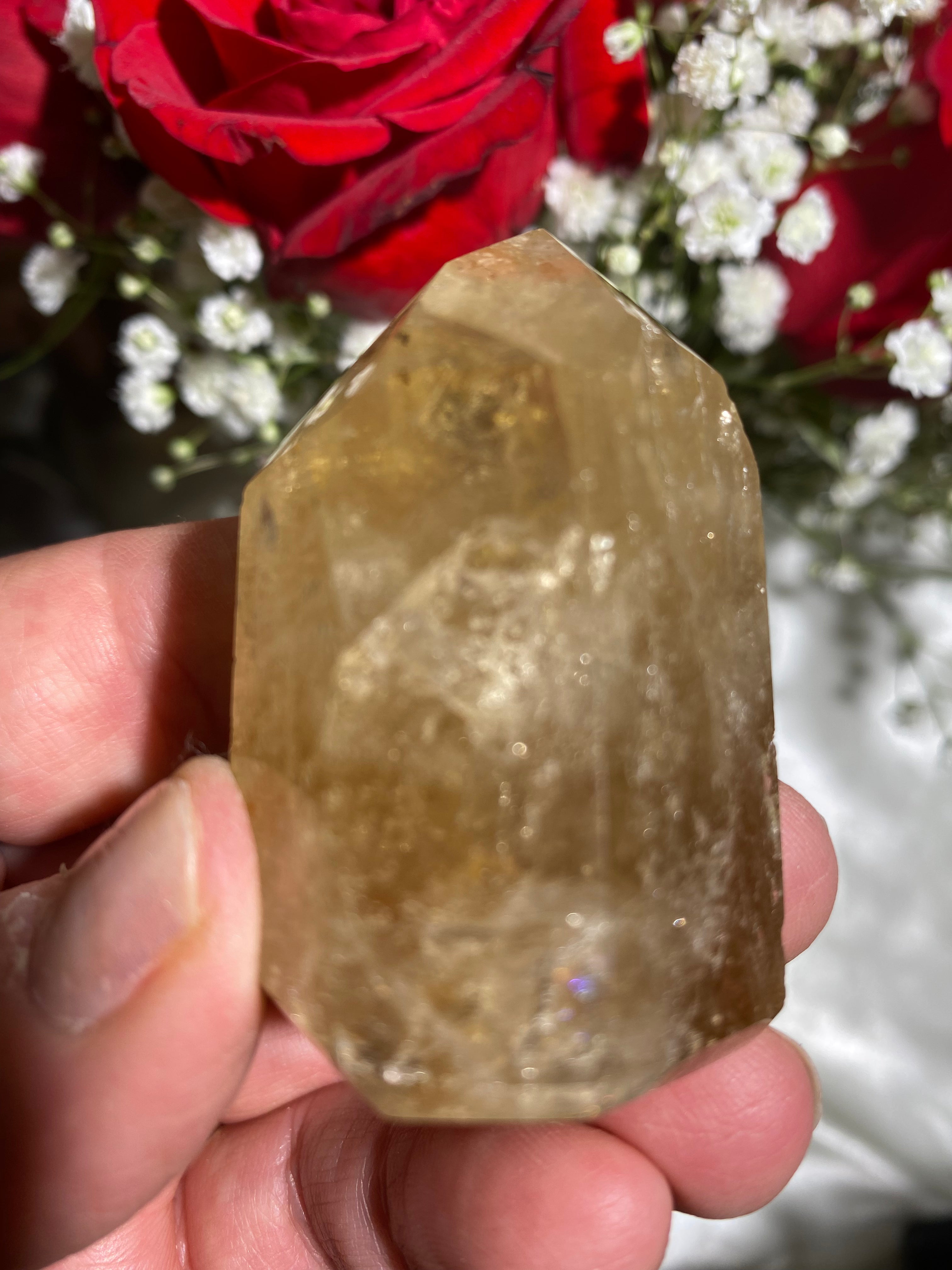 Natural Brazilian Citrine Tower (CT28)