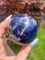 Load image into Gallery viewer, Sodalite Sphere - You Choose
