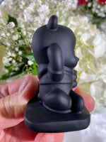 Load image into Gallery viewer, Self-Standing Obsidian Character Carving - Winnie
