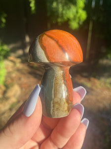 Polychrome Jasper Mushroom - You Choose