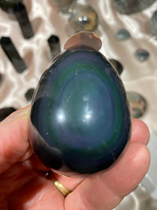 Rainbow Obsidian Egg J
